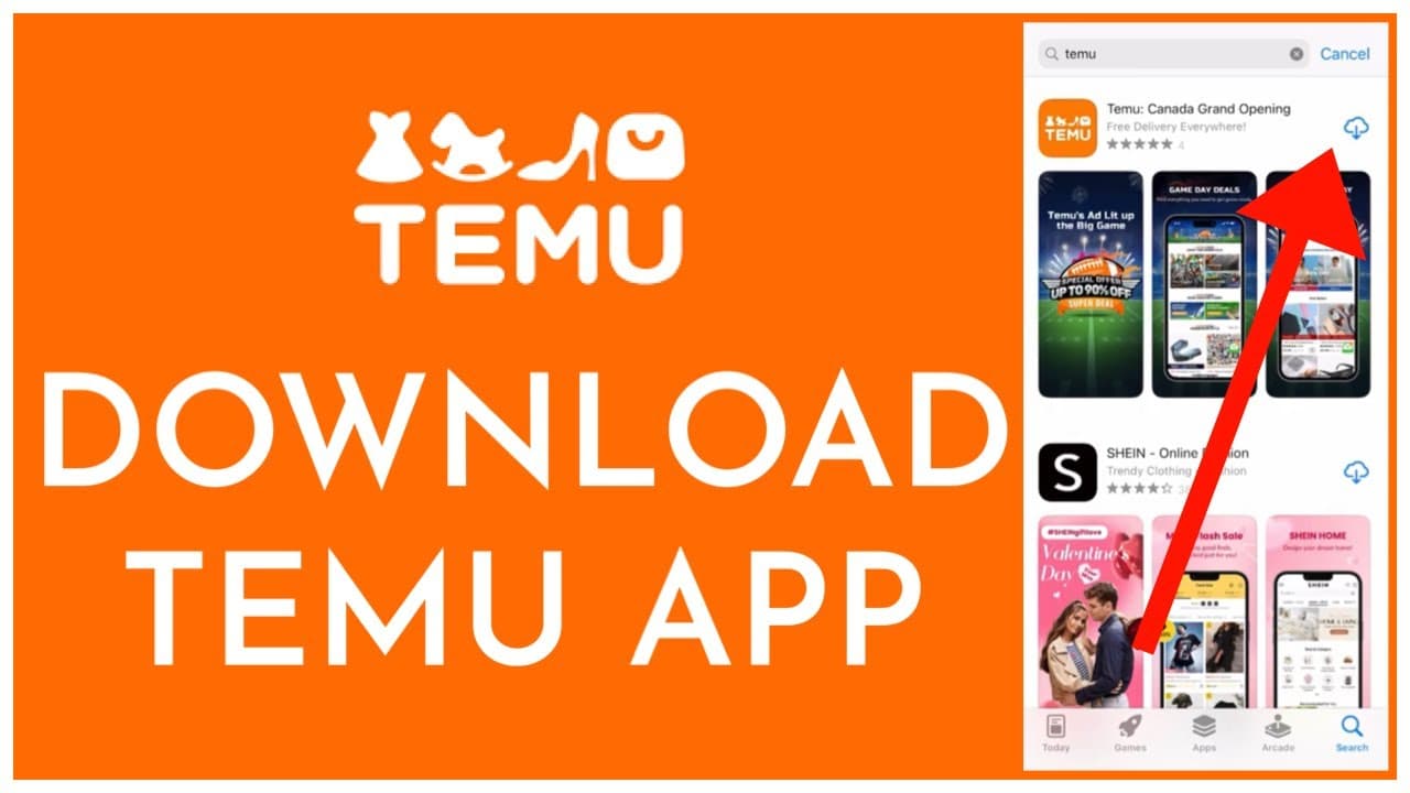 Download the latest Temu app – Get daily promo codes up to 70%