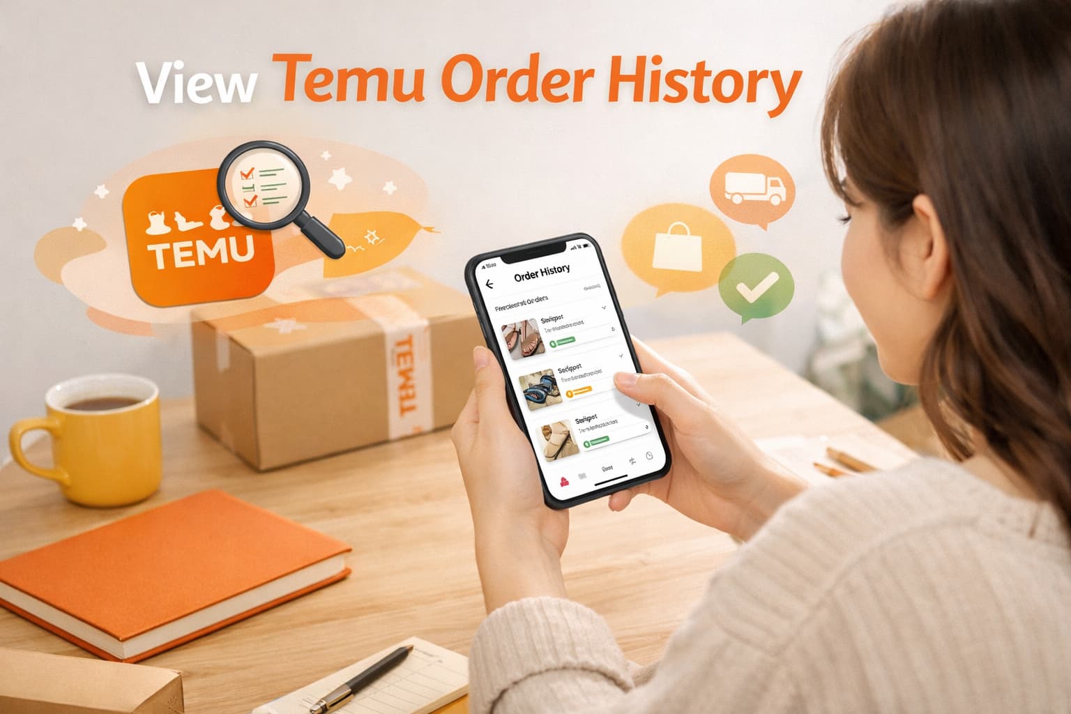 View Temu Order History Easily on the Mobile App