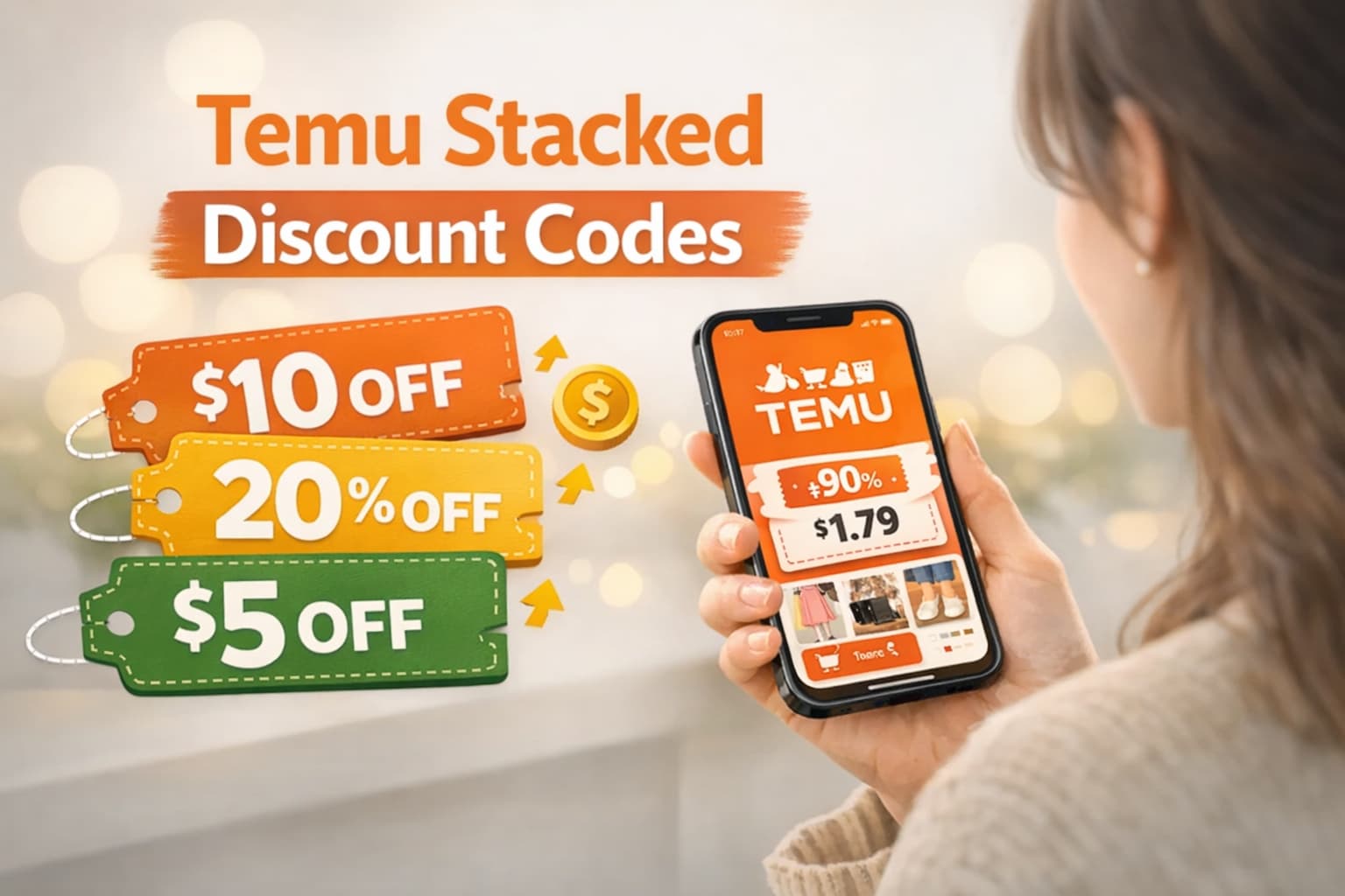 How to Use Temu Stacked Discount Codes to Save More