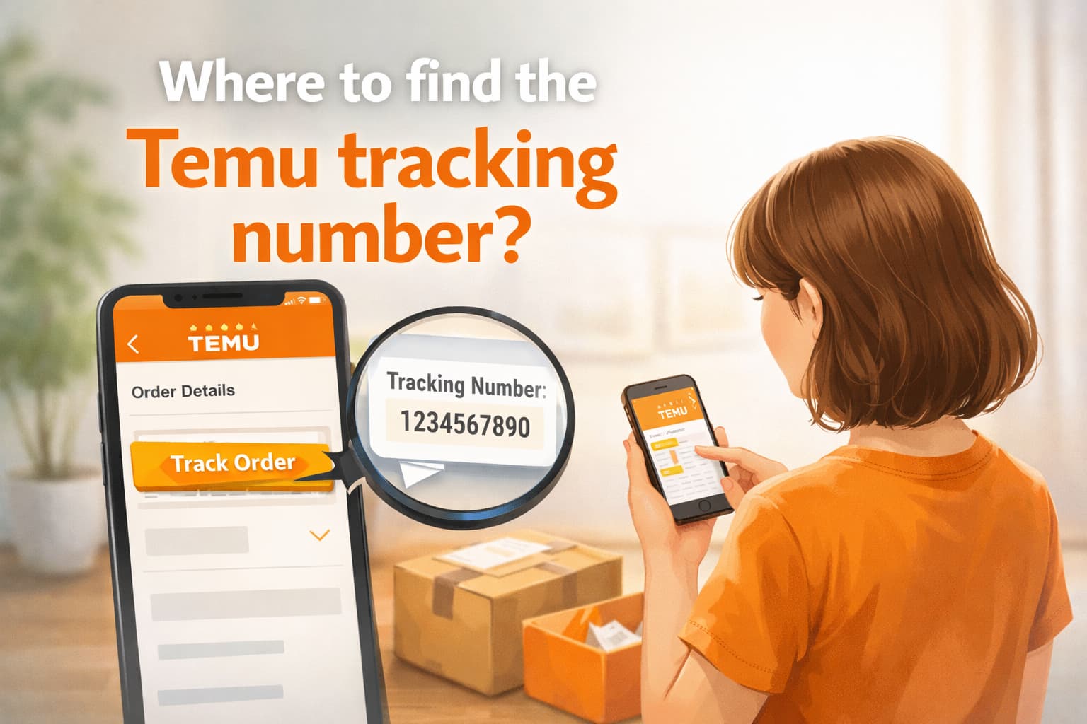 Where to Find the Temu Tracking Number After Ordering